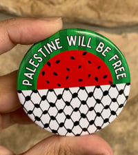Image 1 of Free Palestine Protest Buttons