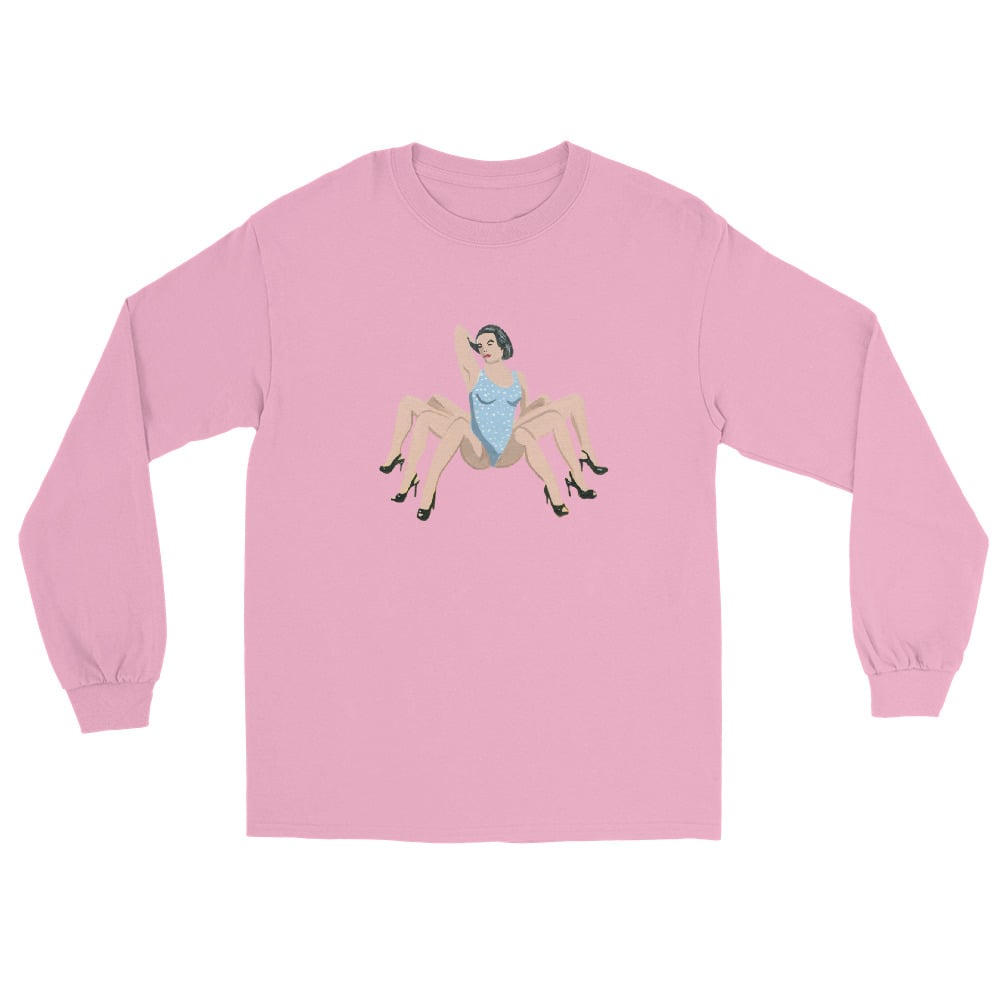 Image of EIGHT LEGGED WOMAN LONG SLEEVE SHIRT