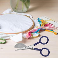 Image 14 of Duckbill Scissor Embroidery Art Craft Applique Stainless Steel Blade Sewing Fabric Rug-punch Carpet 