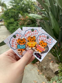 Image 2 of All Dressed Up Tiger Pin • MADE TO ORDER