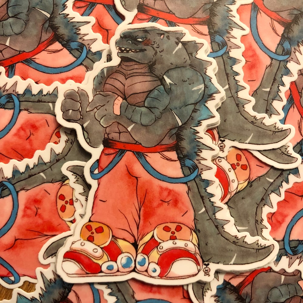 Image of Daddy Gojira Sticker