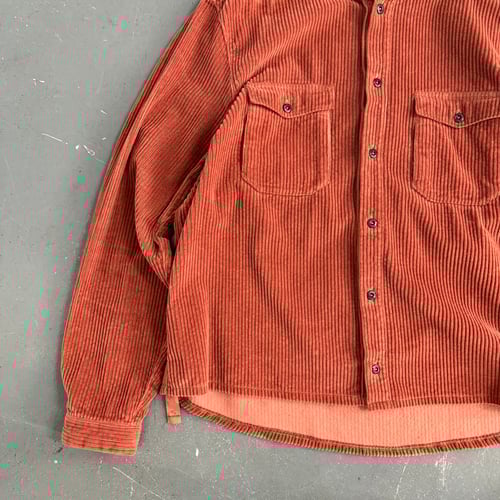Image of AW 2019 Stone Island Needle Corduroy Hooded Overshirt , Size XL