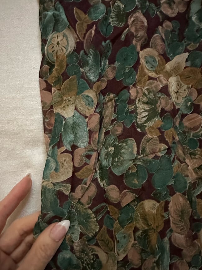 1970s Koos van den Akker chiffon low back bohemian dream dress 