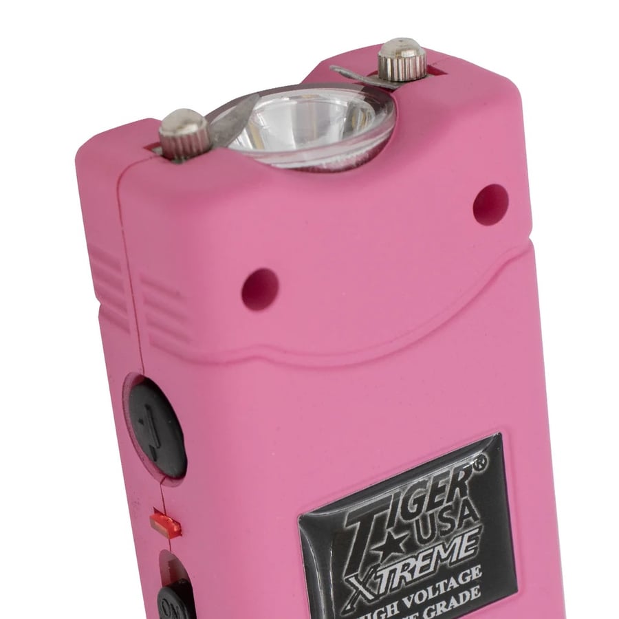 Image of Dark Pink Small Quantum Stun Gun with Leather Case