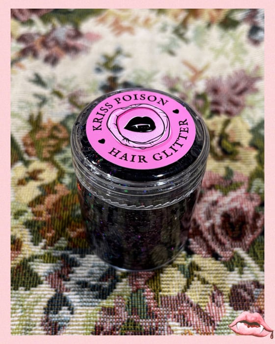 Image of BLACK MAGIC • HAIR GLITTER 
