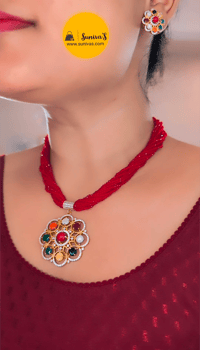 Image 1 of Prakriti_Short Nawaratna Hydrocrystal/Hydropotey Set