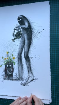 Image 5 of Adoration - LARGE PRINT *DECKLE EDGES