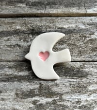 Image 9 of Ceramic Big Bird Brooch 