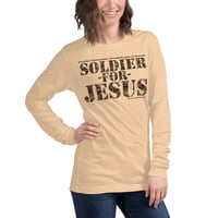 Image 13 of Soldier For Jesus Unisex Long Sleeve Tee