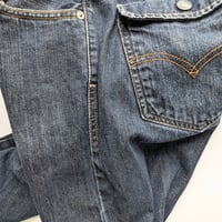 Image 5 of Levi’s Men’s Retro 514 Dark Wash 7 Pocket Jeans
