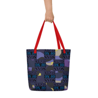 Image 3 of All-Over Print Large Tote Bag