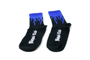 Image of Blue flame socks