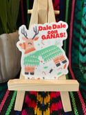 Dale Dale Con Ganas Piñata Sticker