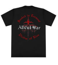 Image 4 of All Out War “Sum Of All Fears” T shirt