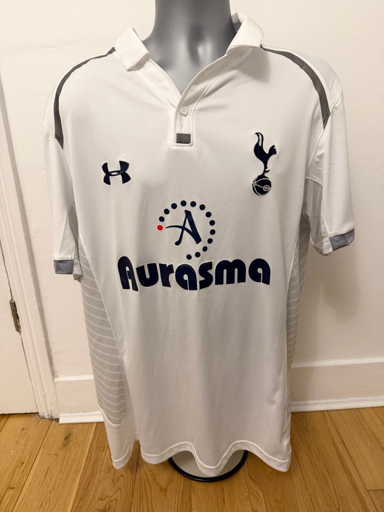 Image of Tottenham Hotspur “BALE 11” 2012/13 Home Shirt + patches  (XL)
