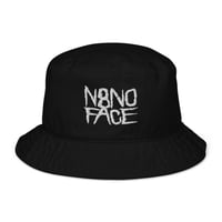 N8NOFACE Stacked Logo Organic bucket hat