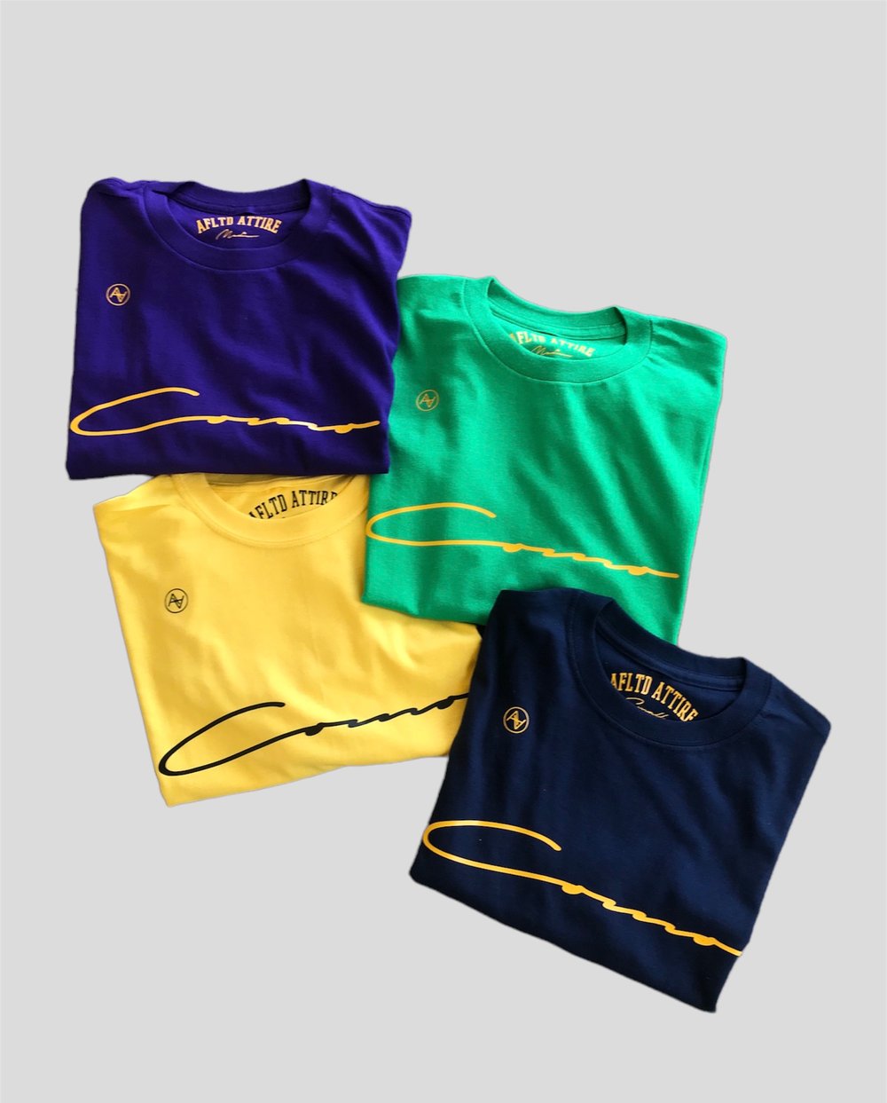 Green & Yellow Columbia (CoMo) Signature Tee
