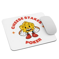 Cheese Stakes Mascot Mouse pad