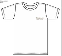 Image 2 of White script logo t shirt