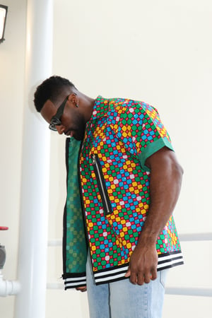 Image of The Zongo Short jacket - multi colors