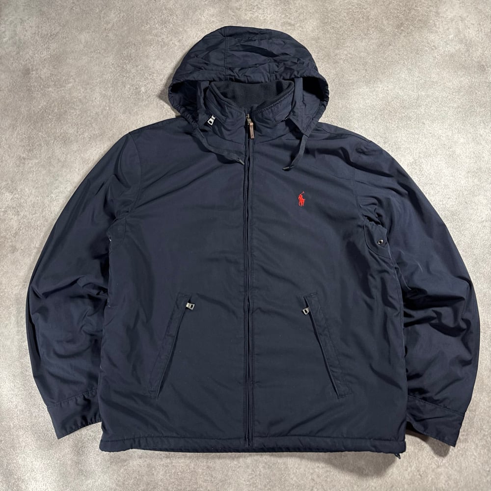 Image of Ralph Lauren Fleece Lined Jacket, Size Medium