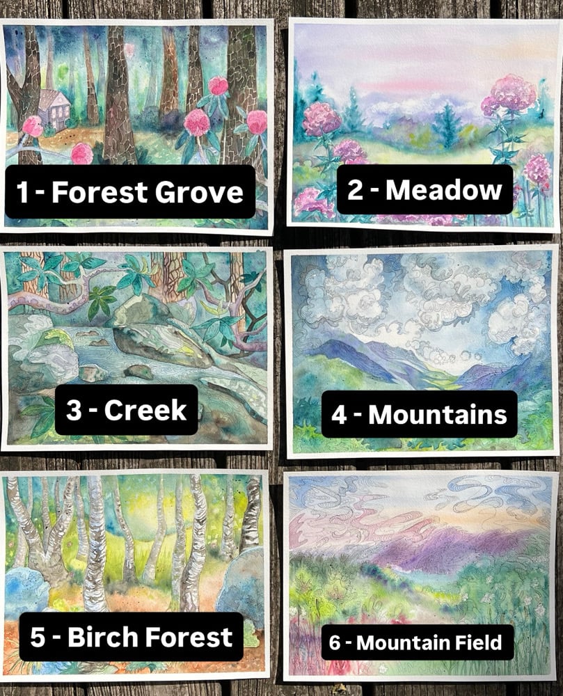 Image of Limited Edition Landscape Prints