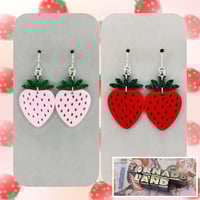 Image 1 of Sweet Strawberry Earrings