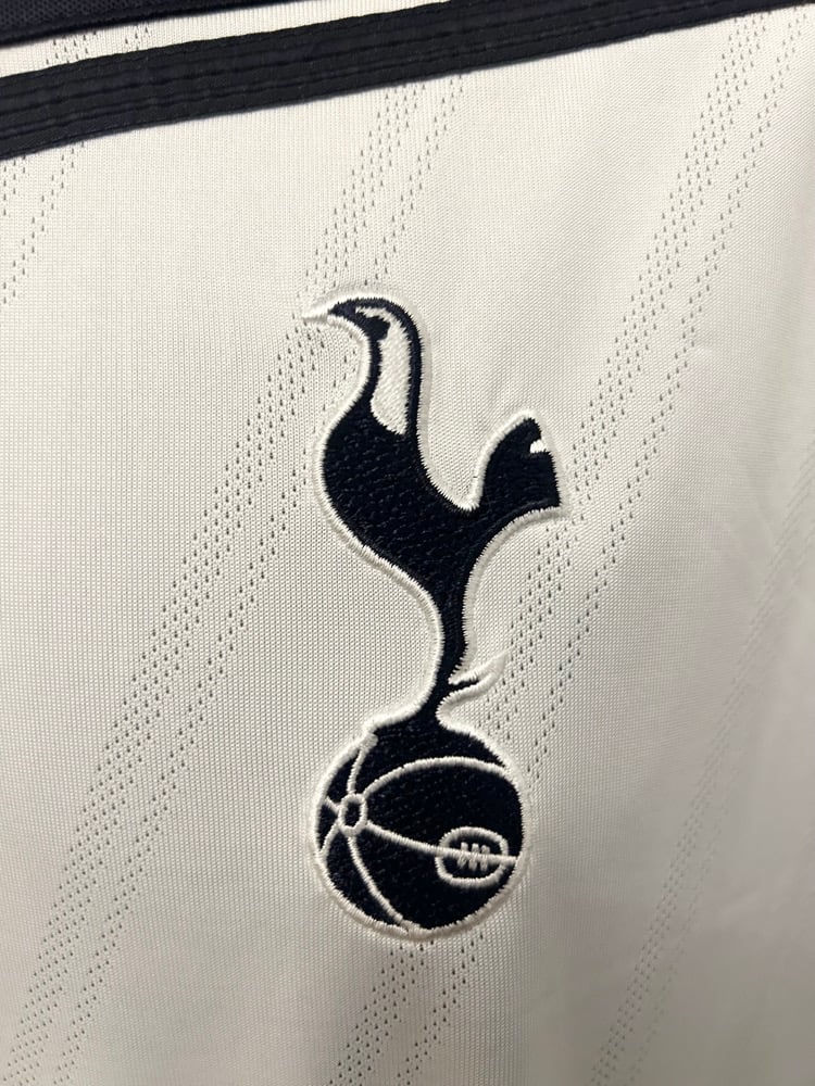 Image of Tottenham Hotspur “BALE 3” 2010/11 Home Cup Shirt + UCL patches (L)