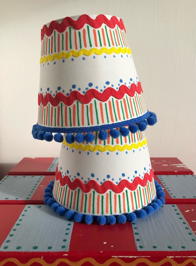 Fiesta Daisy Lamp