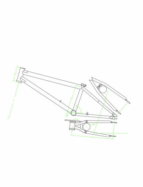 Image of Custom geometry 20” frame
