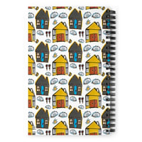 Image 2 of Spiral notebook Houses