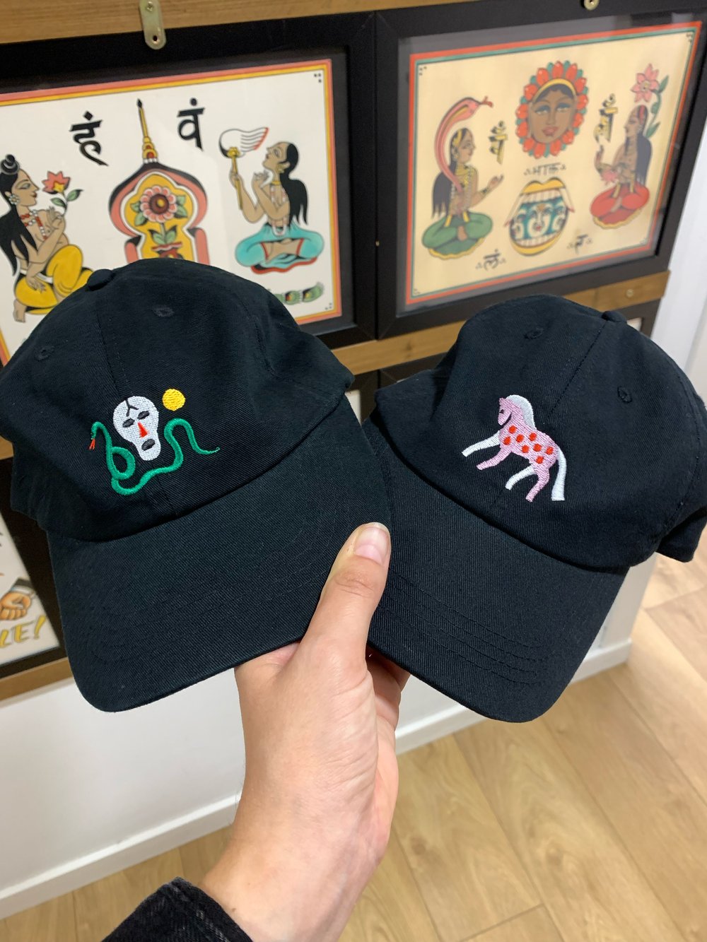 Gorra bordada 