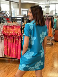 Image 2 of Anuhea Teal Orchid dress