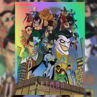 Batman the Animated Series Colour Foil Variant Artist Proof