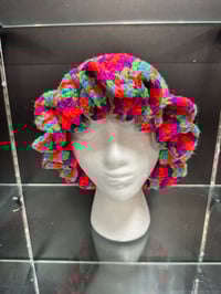 Image 1 of crochet bucket hat with wavy brim R