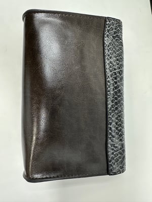 Image of  Snakeskin Patterned Bag with Accessories Gray  - Free Shipping 