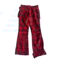 Image 2 of Betty's Blue plaid wool pants