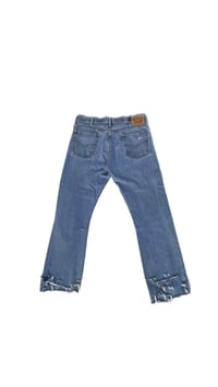 Image 2 of “ROSES & RAZORS” 080 JEANS (BLUE VERSION)