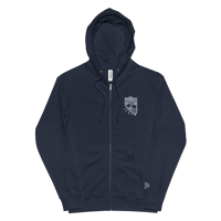 Image 1 of Rooted NV Embroidered fleece zip up.
