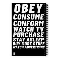 Image 2 of Obey & Conform Spiral notebook 
