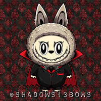Image 2 of Halloween Labubu Stickers