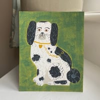 Image 1 of Wally Dog on Green 