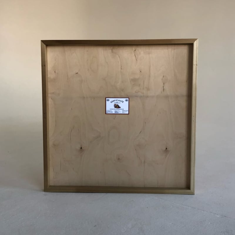 Cosmic Realms Yellow Original on Birch Ply