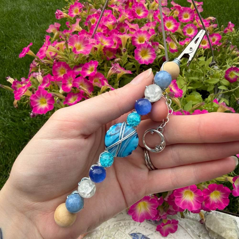 Image of blue moon roach clip