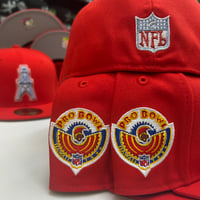 Image 2 of New Era 59Fifty HOUSTON Oilers Probowl