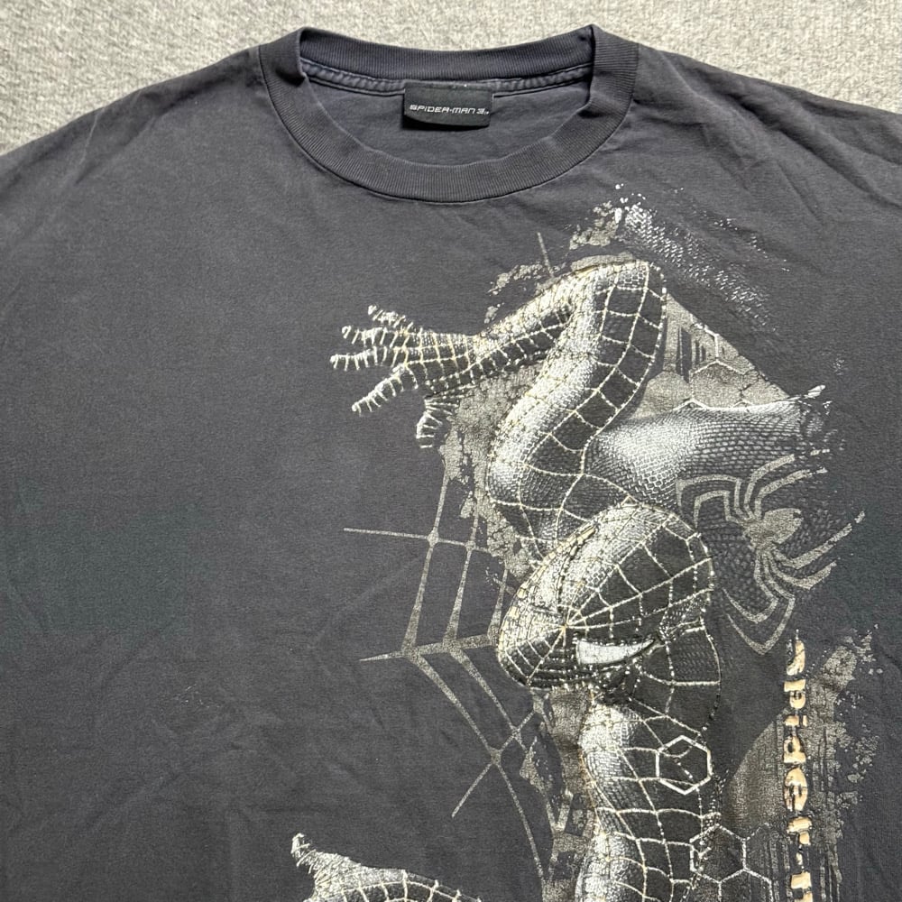 Image of 2000s Spiderman 3 Movie Promo Graphic Tee (XL)