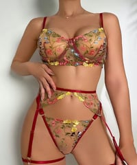 Image 1 of 3 piece Flower Set 