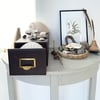 Vintage index drawer box