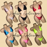 Image 8 of Crystal String Thong Set