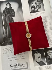 Image 8 of Vintage 1980s 14K Solid Yellow Gold & Diamond Watch From Baume&Mercier Swiss ⚜️